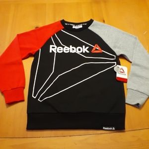 Boys Reebok pullover crew neck long sleeve shirt size 8 (M)